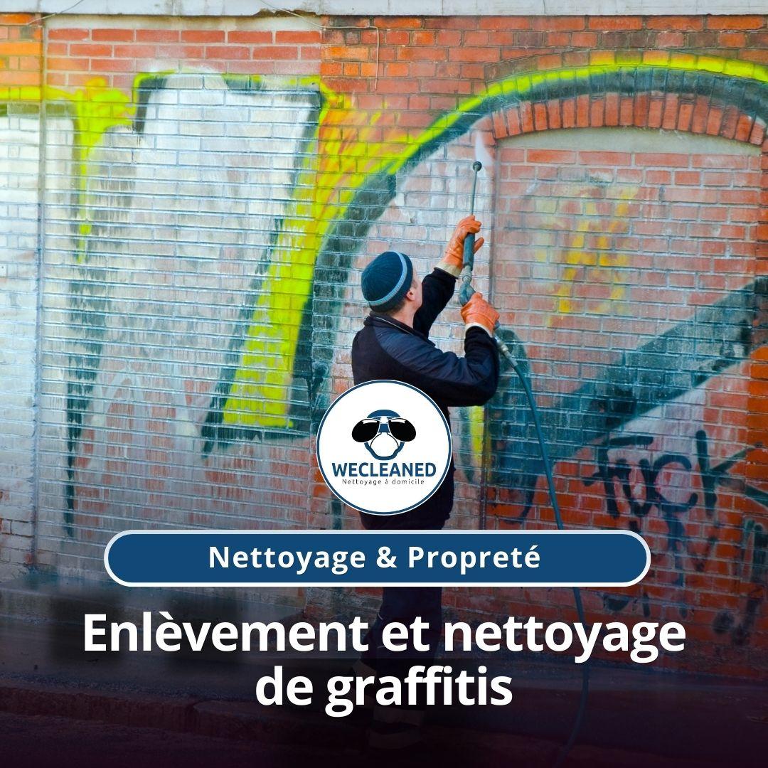Entreprise Enlèvement et Nettoyage de Graffitis en Ile-de-France