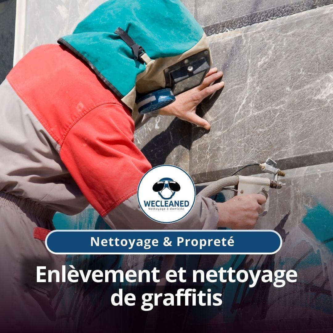 Nos Prestations d’Enlèvement de Graffitis
