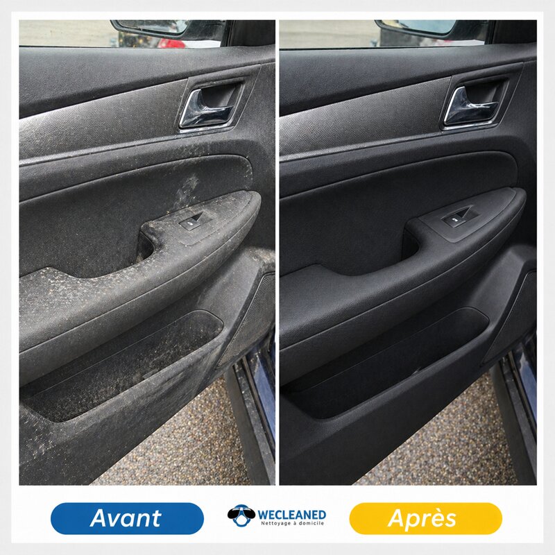 Nettoyage panneau de porte